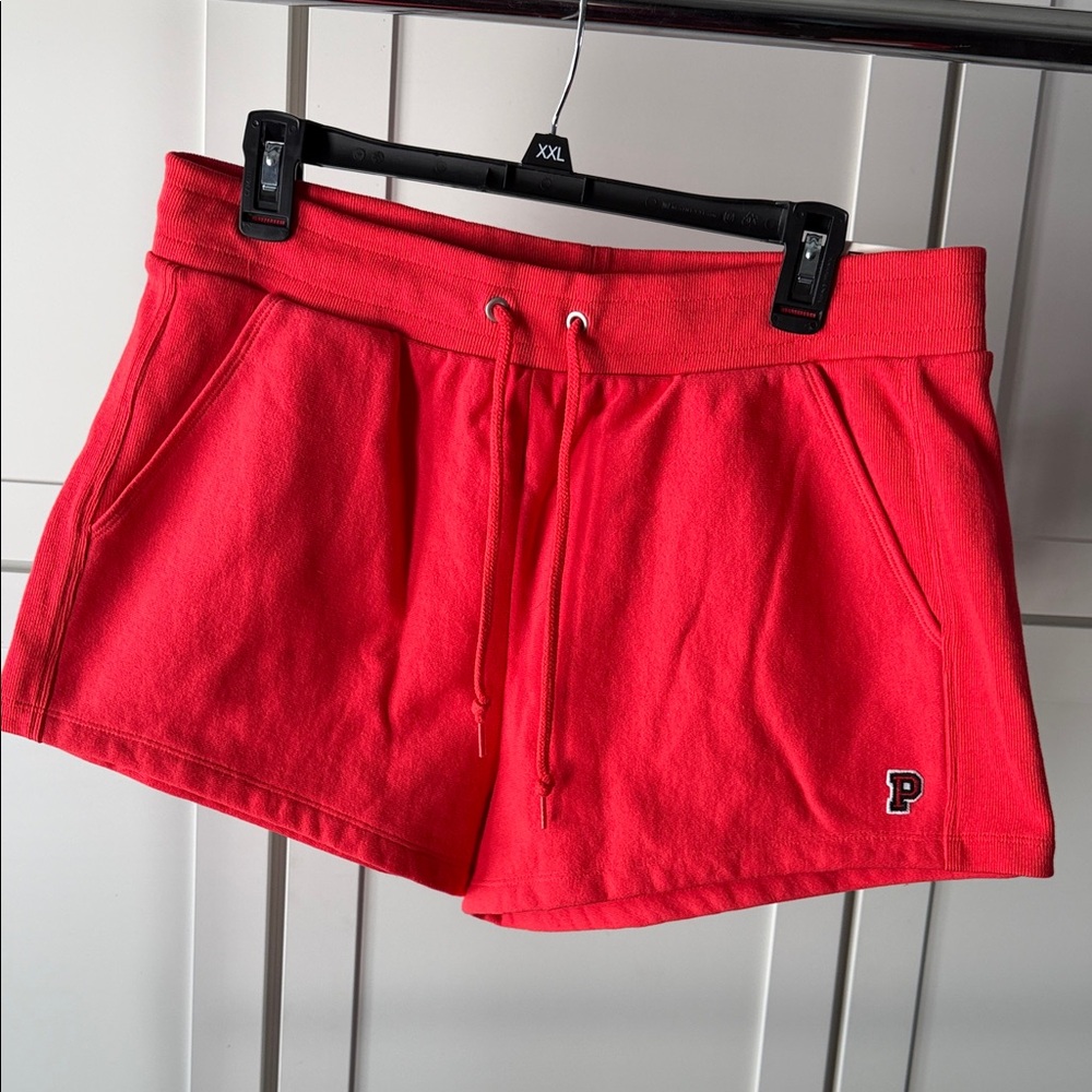 PINK Victoria's Secret Red Athletic Shorts